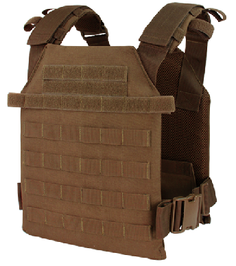 Rebel Plate Carrier | Tactical Vest | Level IIIA Body Armor-Coyote Brown