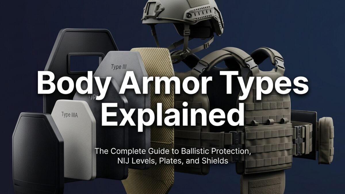 Explanation of body armor levels and plate carriers