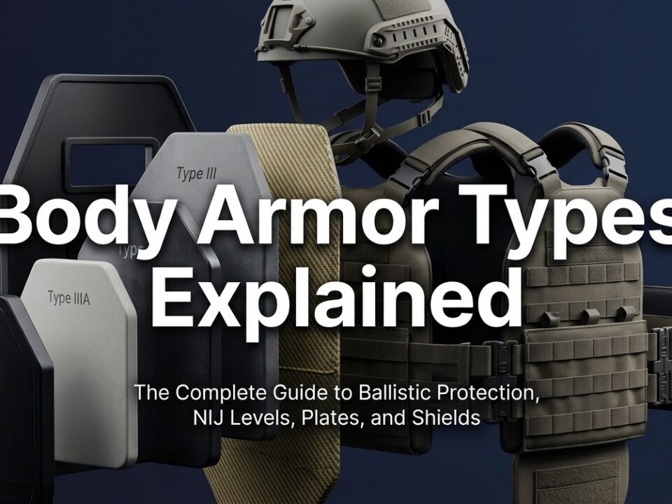 Explanation of body armor levels and plate carriers