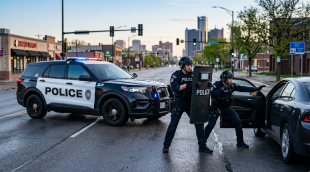 Vehicle Ballistic Shield Quick Deploy
