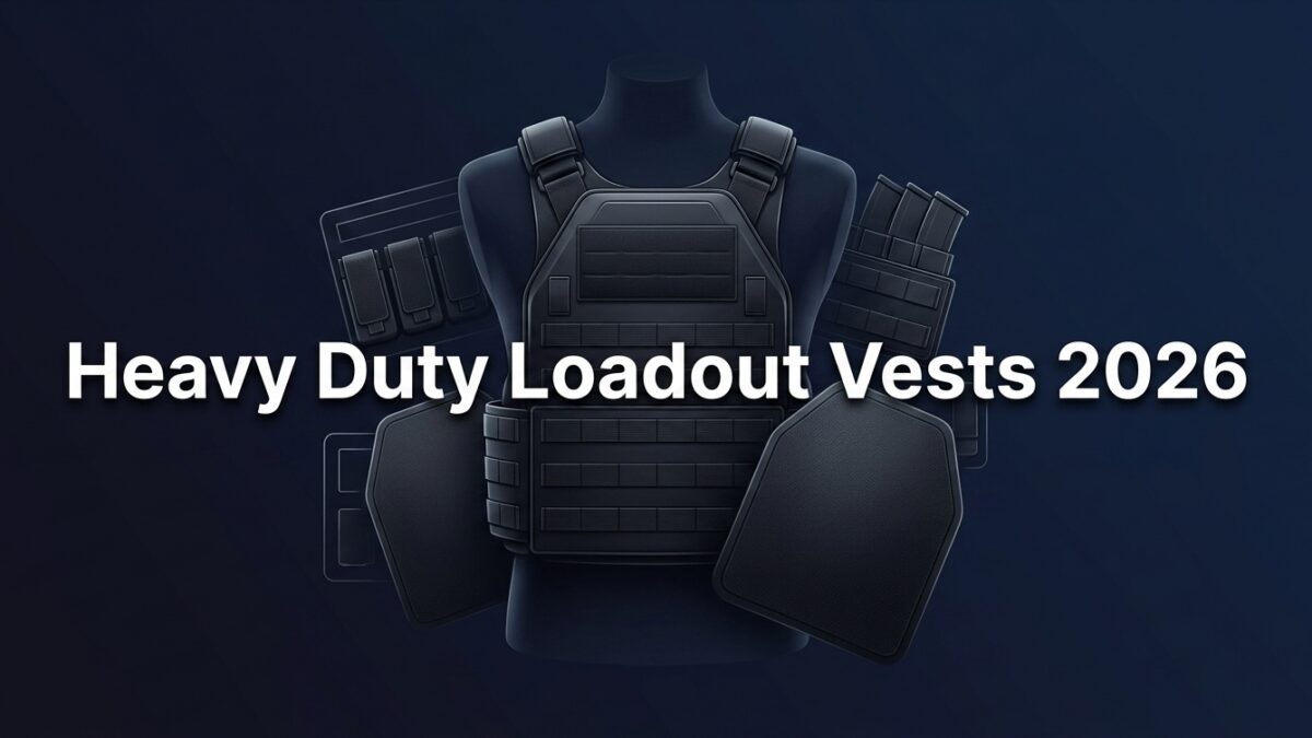 Load Out Vest heavy duty capacity