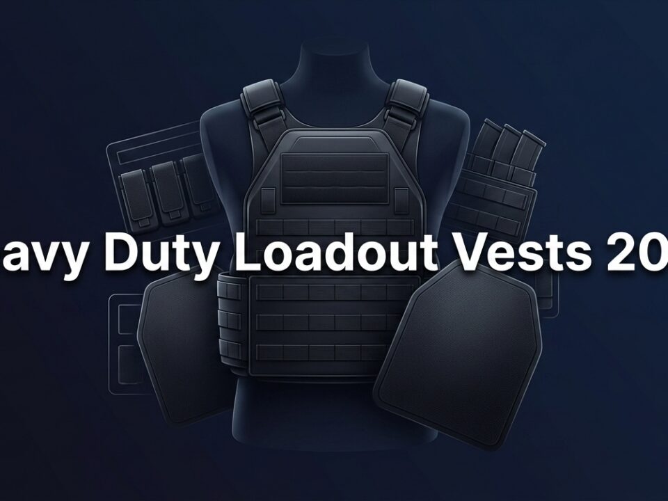 Load Out Vest heavy duty capacity